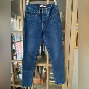 311 Dark Blue Skinny Ankle Jeans